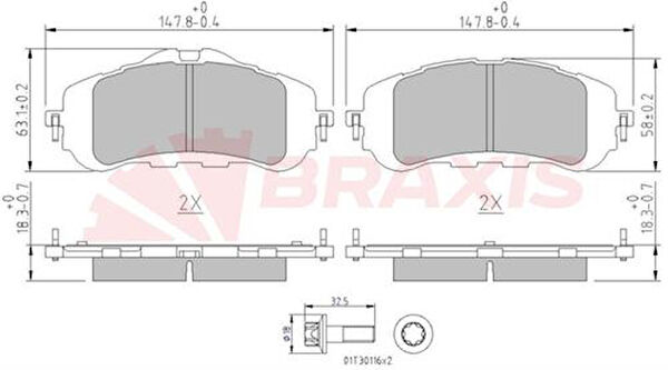 BRAXIS Fren Balataları