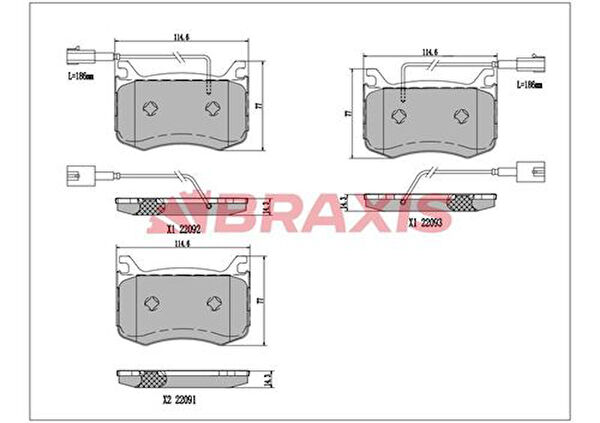 BRAXIS Fren Balataları