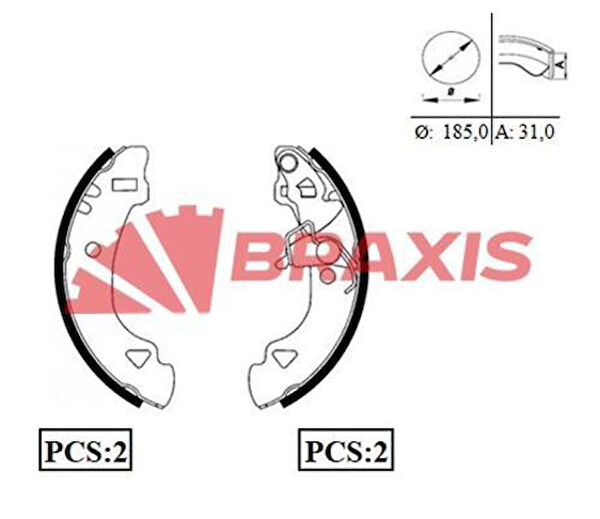 BRAXIS Fren Balataları