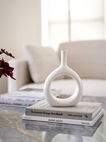 Beige & Stone Vazo, Saksı