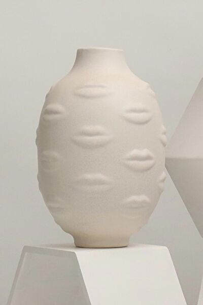 Beige & Stone Vazo, Saksı