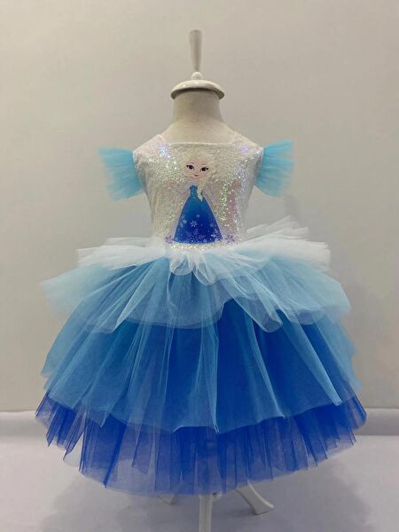 Pano Kids Patiska Nostalji Kız Çocuk Elbise