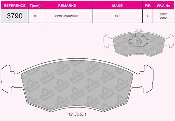 Beşer Fren Balataları