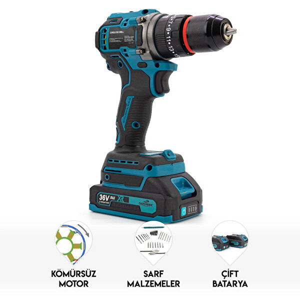 Dawreek Akülü Vidalama