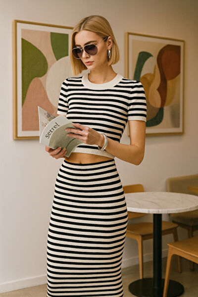 By Sevilen Collection Büyük Beden Etek