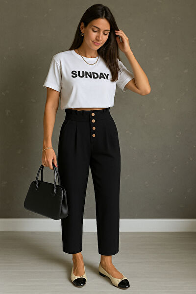 By Sevilen Collection Kadın Pantolon