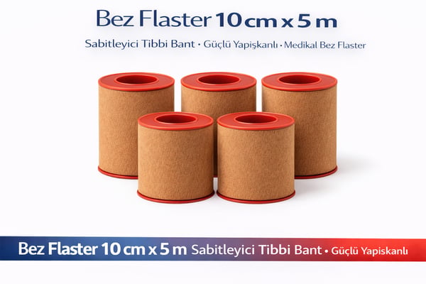 BEZOS PROFESSIONAL Gazlı Bez, Sargı Bezi, Flaster