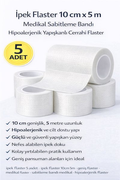 Erdo Ticaret Gazlı Bez, Sargı Bezi, Flaster