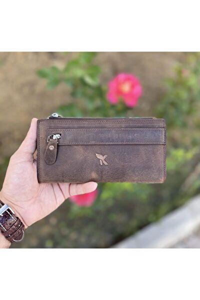 Karalı Deri Kadın Cüzdan
