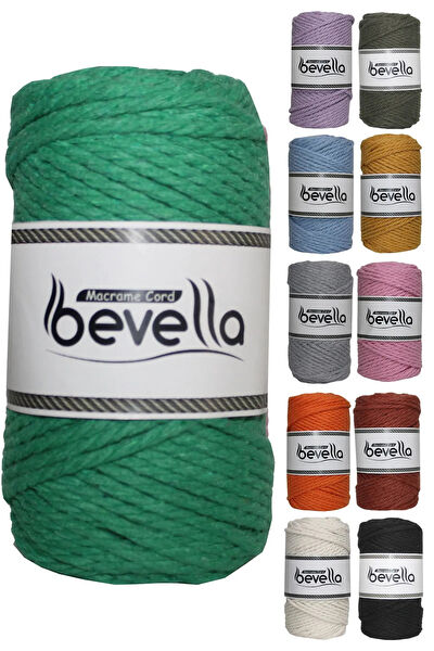 Bevella Macrame Cord Örgü İpleri