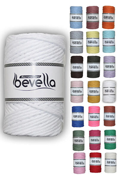 Bevella Macrame Cord Örgü İpleri