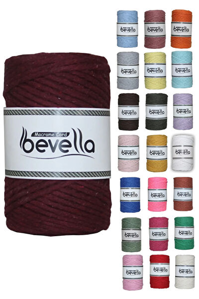 Bevella Macrame Cord Örgü İpleri