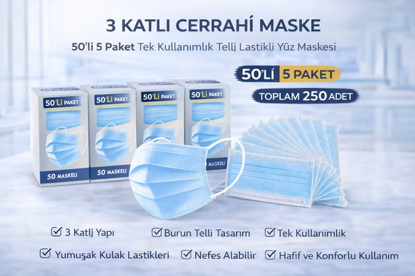 Oska Global Cerrahi Maske