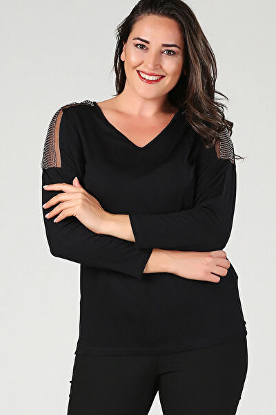 Curvy Trend Büyük Beden Bluz