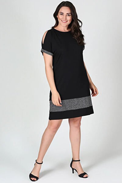 Curvy Trend Büyük Beden Günlük Elbise
