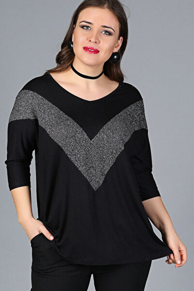 Curvy Trend Büyük Beden Bluz