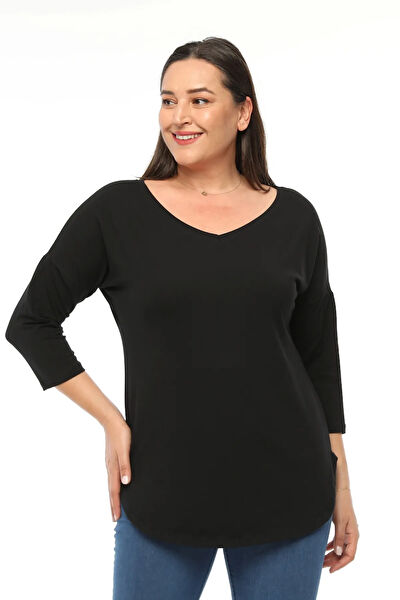 Curvy Trend Büyük Beden Bluz