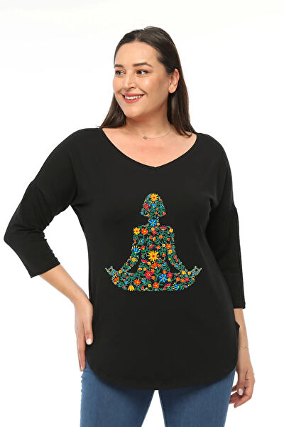 Curvy Trend Büyük Beden Bluz