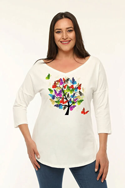 Curvy Trend Büyük Beden Bluz