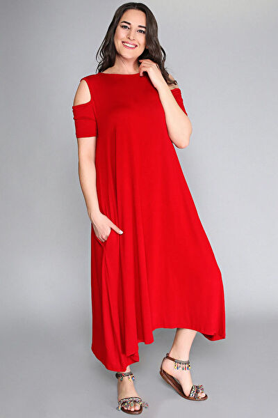 Curvy Trend Büyük Beden Günlük Elbise