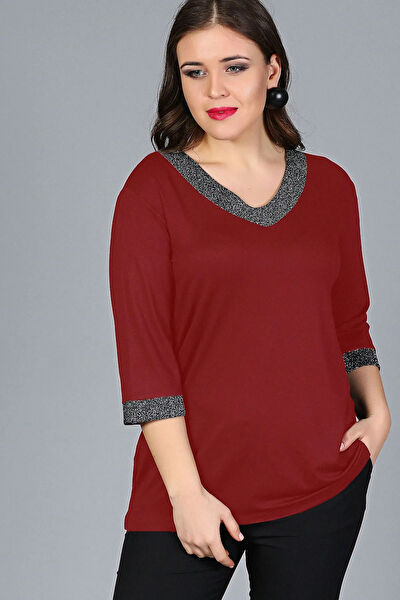 Curvy Trend Büyük Beden Bluz