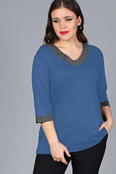 Curvy Trend Büyük Beden Bluz