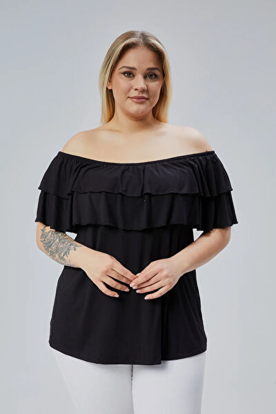 Curvy Trend Büyük Beden Bluz