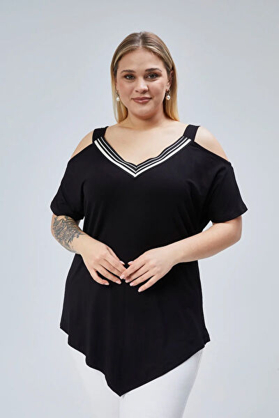 Curvy Trend Büyük Beden Bluz