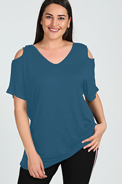 Curvy Trend Büyük Beden Bluz