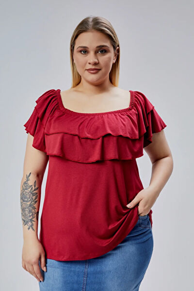 Curvy Trend Büyük Beden Bluz