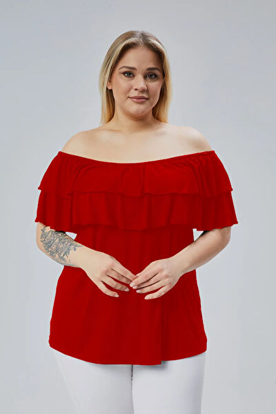 Curvy Trend Büyük Beden Bluz