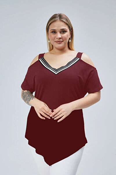 Curvy Trend Büyük Beden Bluz