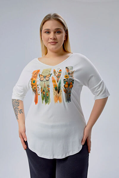 Curvy Trend Büyük Beden Bluz