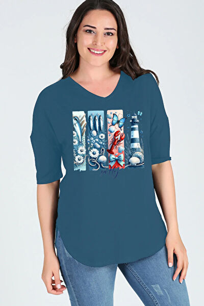Curvy Trend Büyük Beden Bluz
