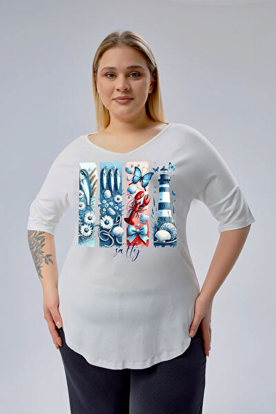 Curvy Trend Büyük Beden Bluz