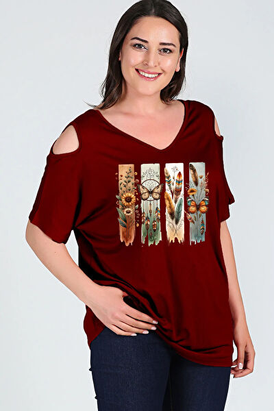 Curvy Trend Büyük Beden Bluz