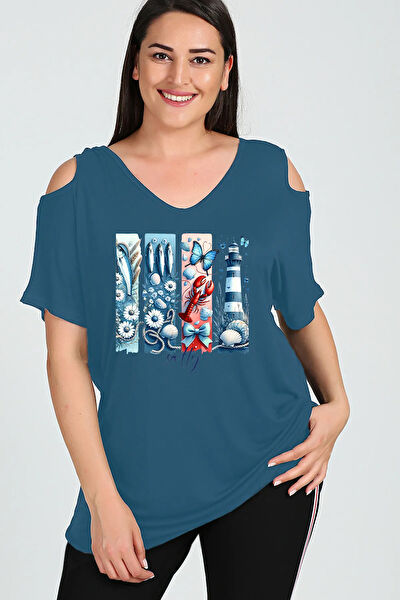 Curvy Trend Büyük Beden Bluz