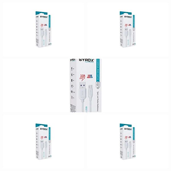 Syrox Şarj, Data Kablosu