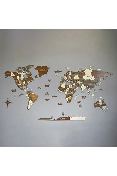 Colorfull Worlds Ahşap Tablo