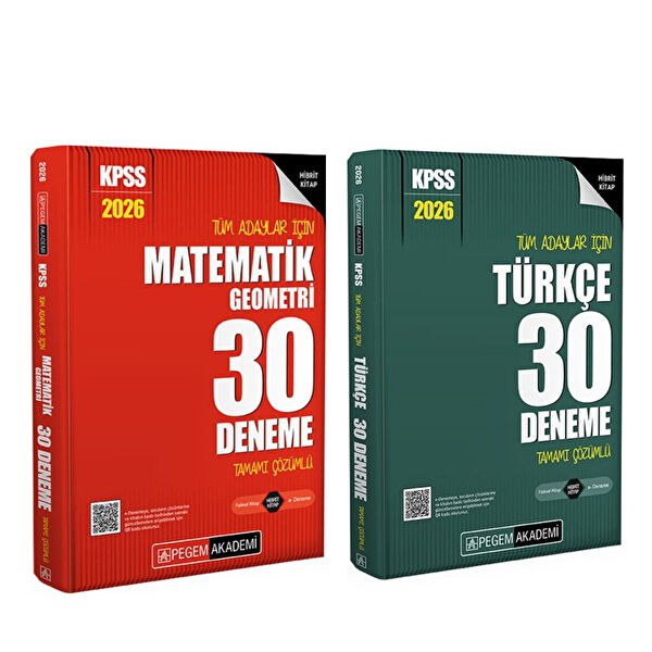 Pegem Yayınevi Sınav Hazırlık