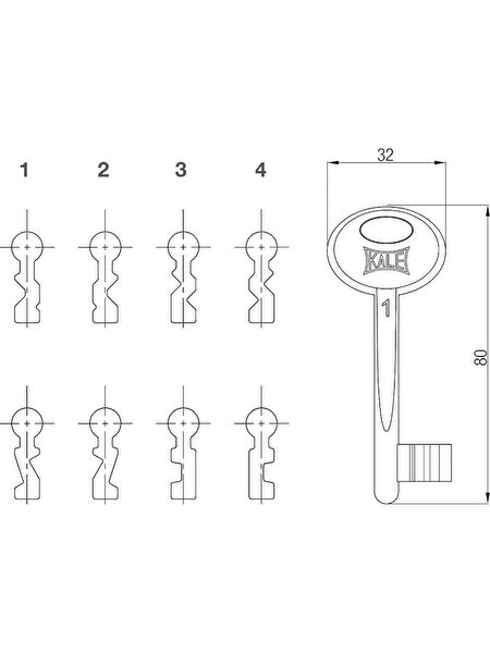 ÇANKAYA Kapı Kilidi