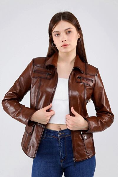 CE-YIL DERİ ÜRÜNLERİ Kadın Ceket