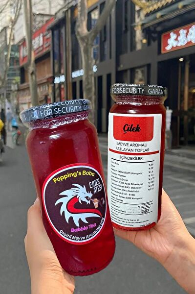 Ejder Ateşi Bubble Tea Soğuk Çay