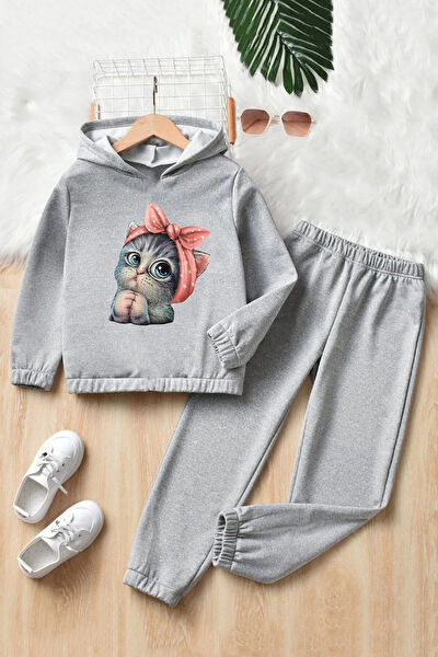 Uygun Tarz Kız Çocuk Eşofman