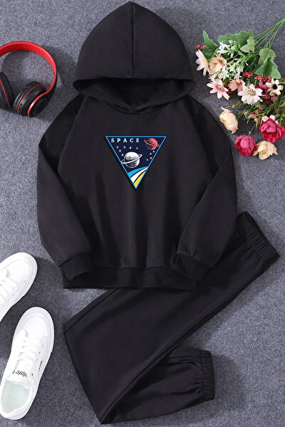 Uygun Tarz Kız Çocuk Eşofman