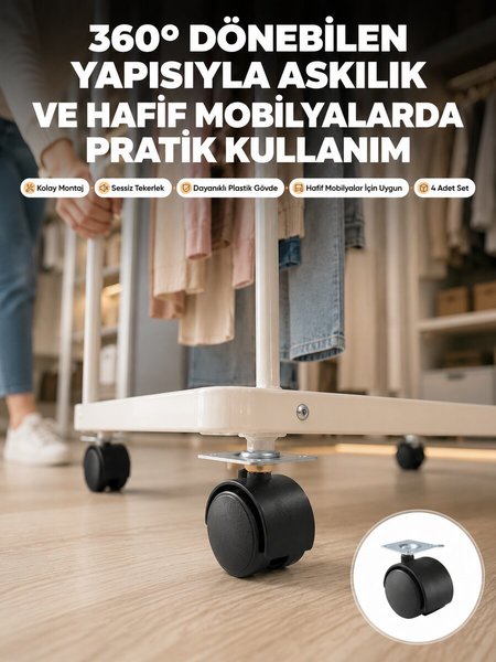 Comp Mobilya Tekerleği