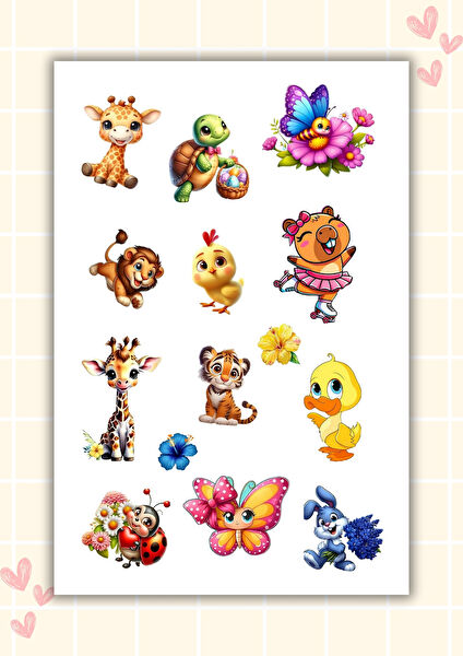 Birikiyedi Etiket, Sticker