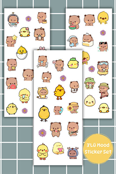 Birikiyedi Etiket, Sticker