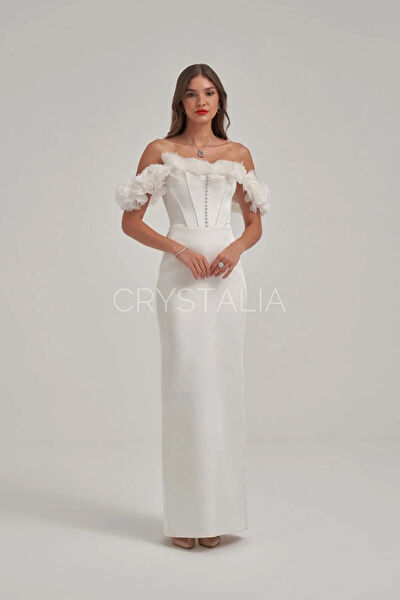 Crystalia Tesettür Elbise