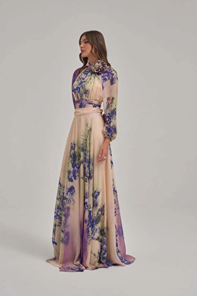 Crystalia Tesettür Elbise